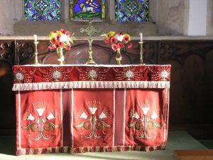 Pulloxhill altar
