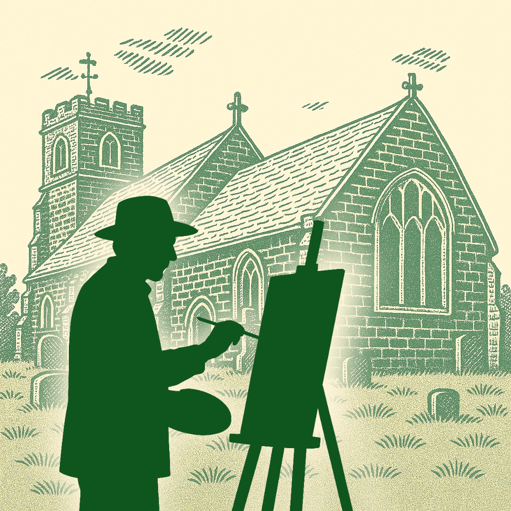 Pulloxhill Church and Artist